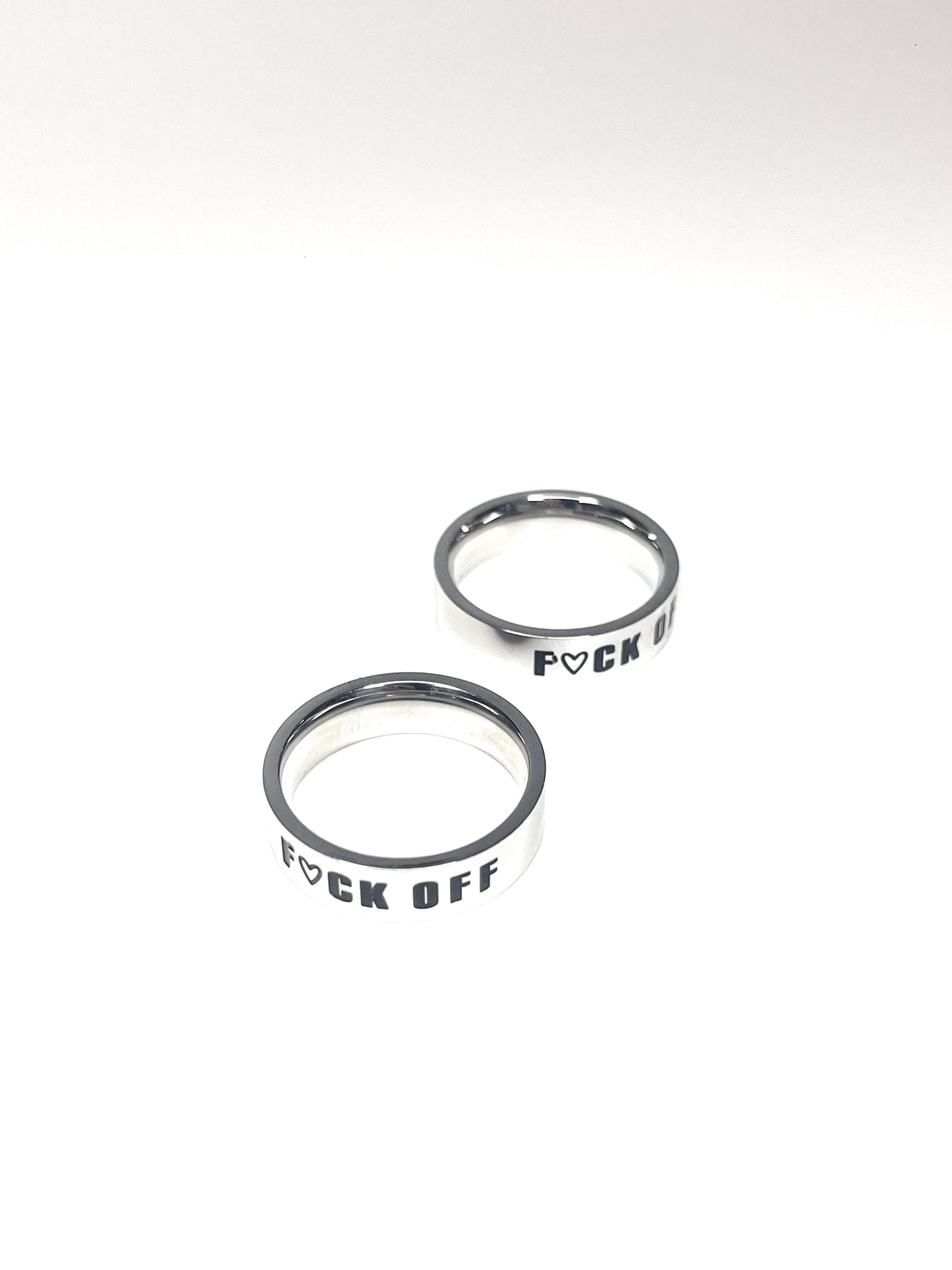 FUCK OFF BAND RING