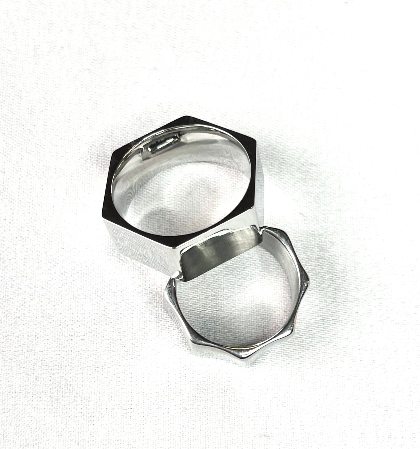 CHUNKY HEX NUT RING