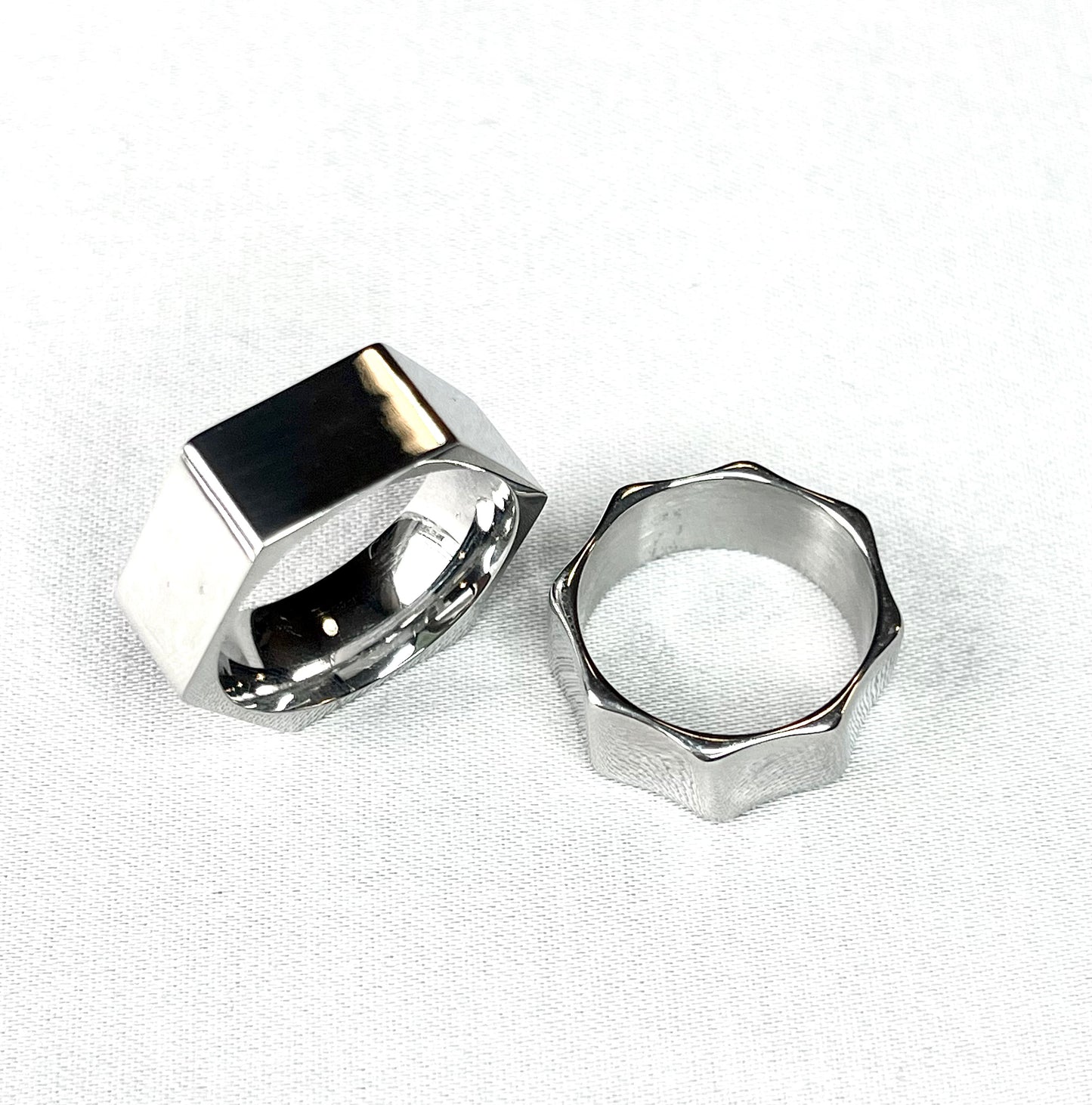 CHUNKY HEX NUT RING
