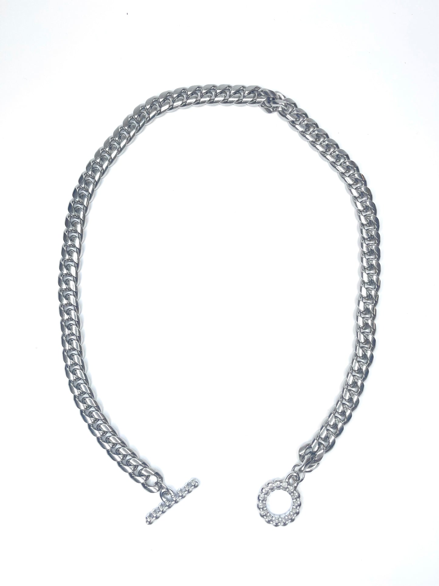 TOGGLE INTERLOCK CUBAN CHAIN