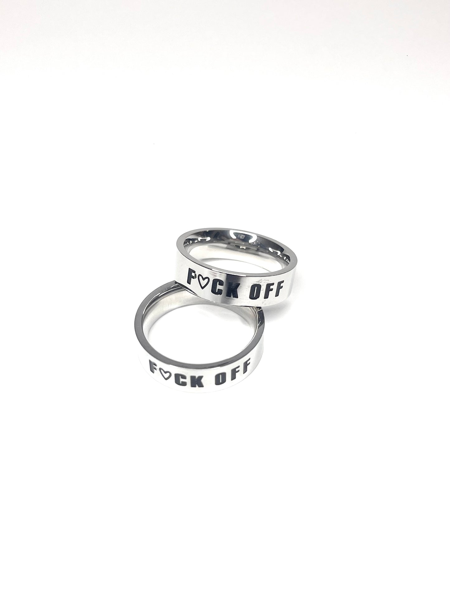 FUCK OFF BAND RING