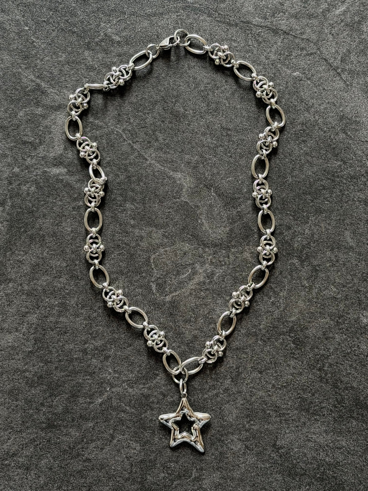 STAR NECKLACE (CLUSTER CHAIN)
