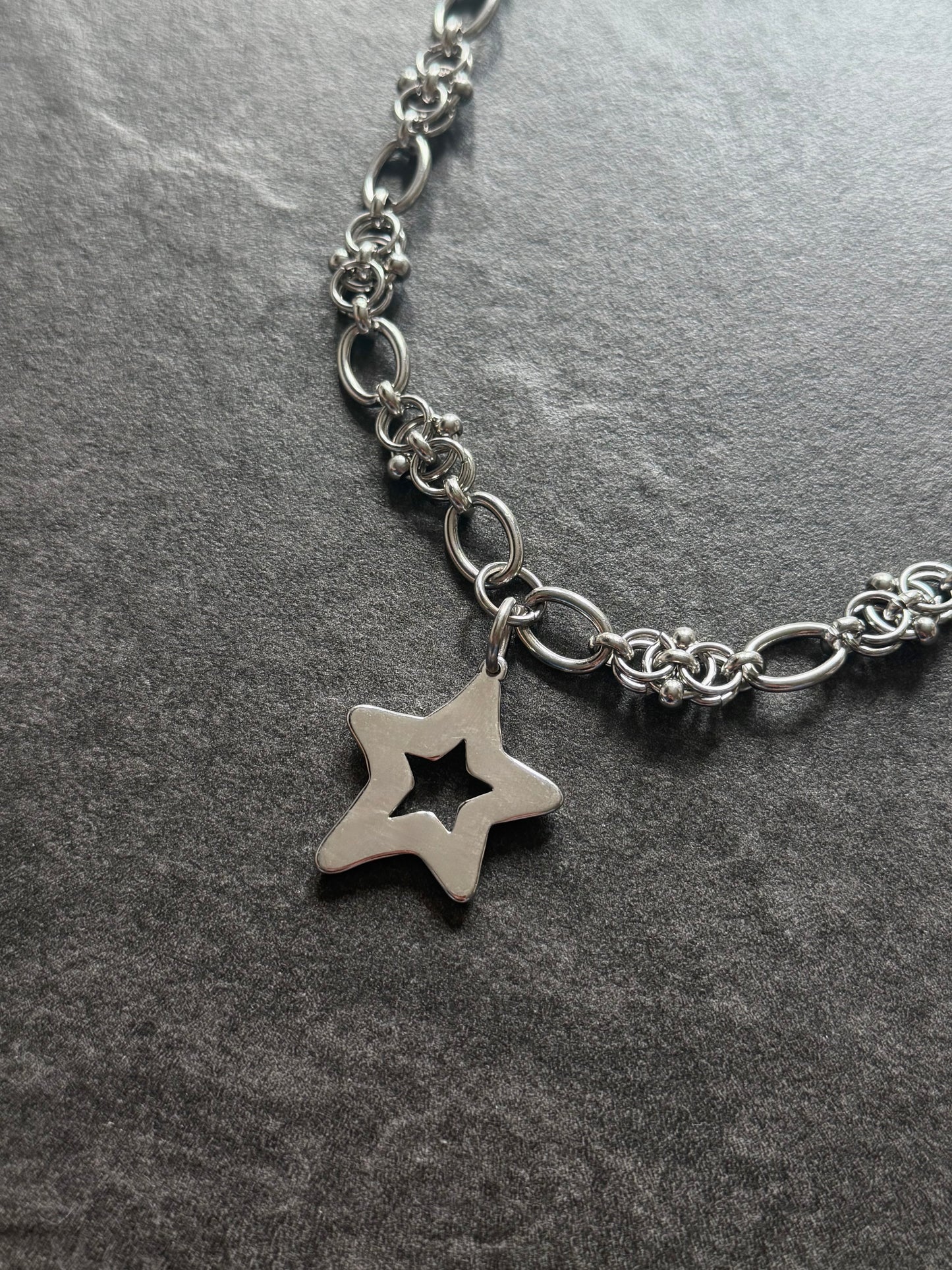 STAR NECKLACE (CLUSTER CHAIN)