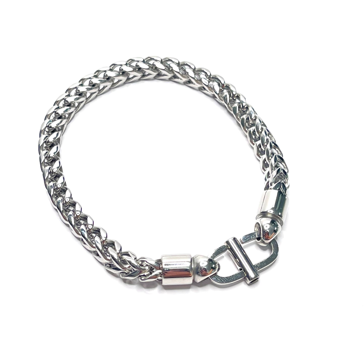 D-CLASP CHAIN BRACELET