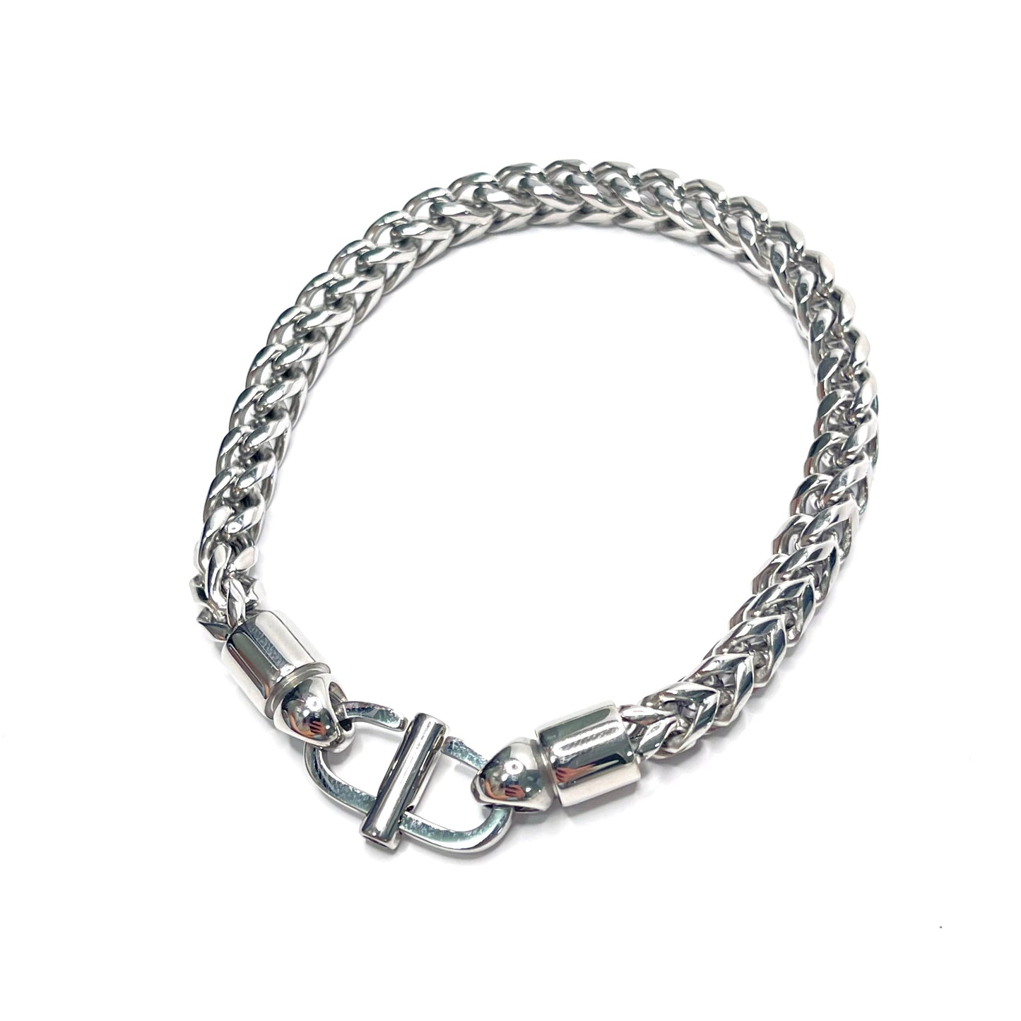 D-CLASP CHAIN BRACELET