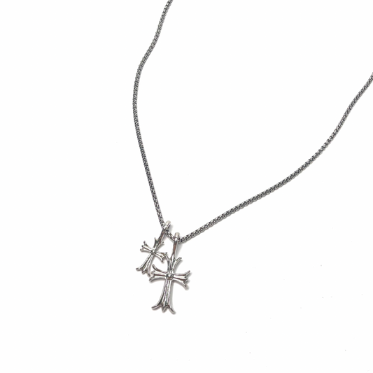 DOUBLE CROSS BOX CHAIN