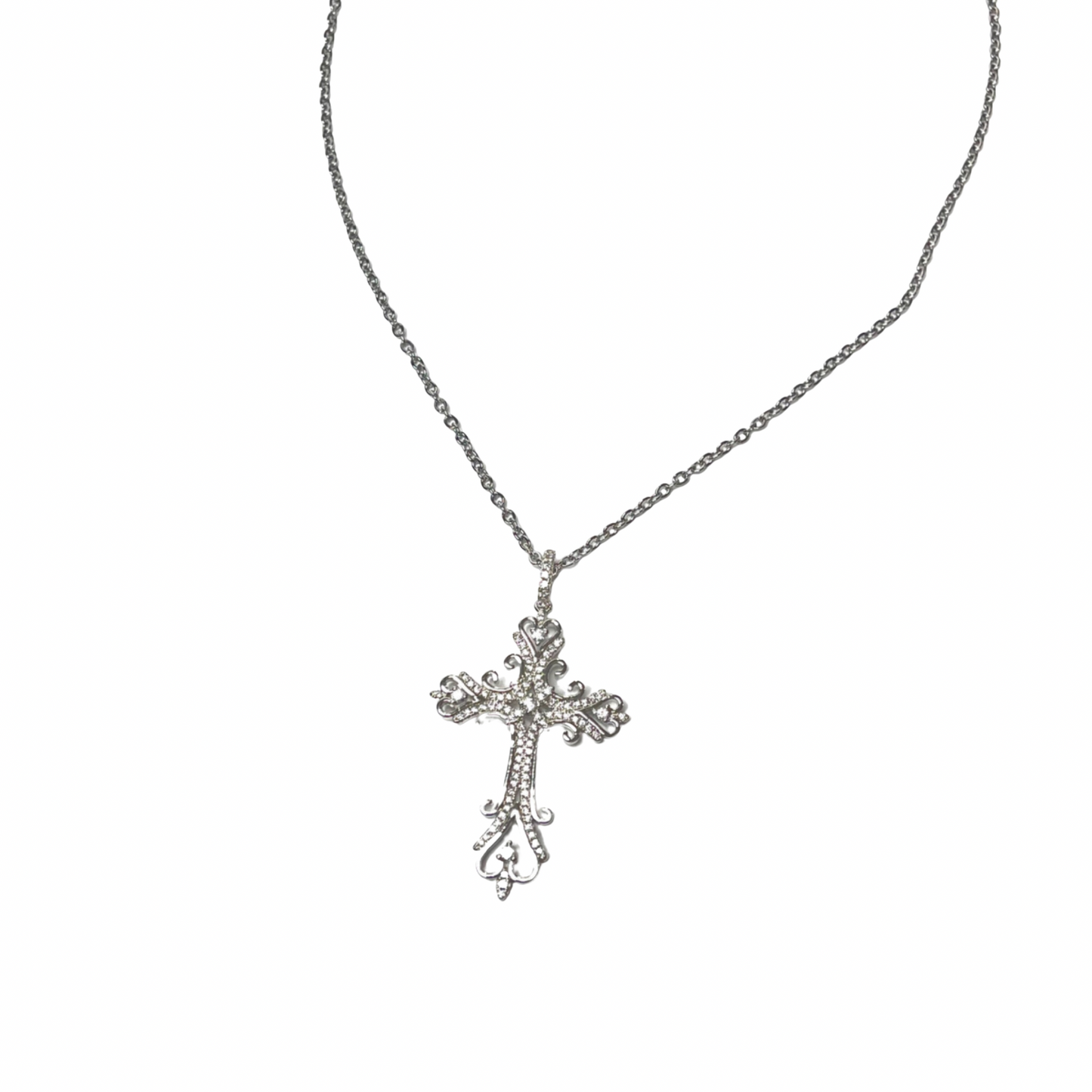 VICTORIAN CROSS CHAIN