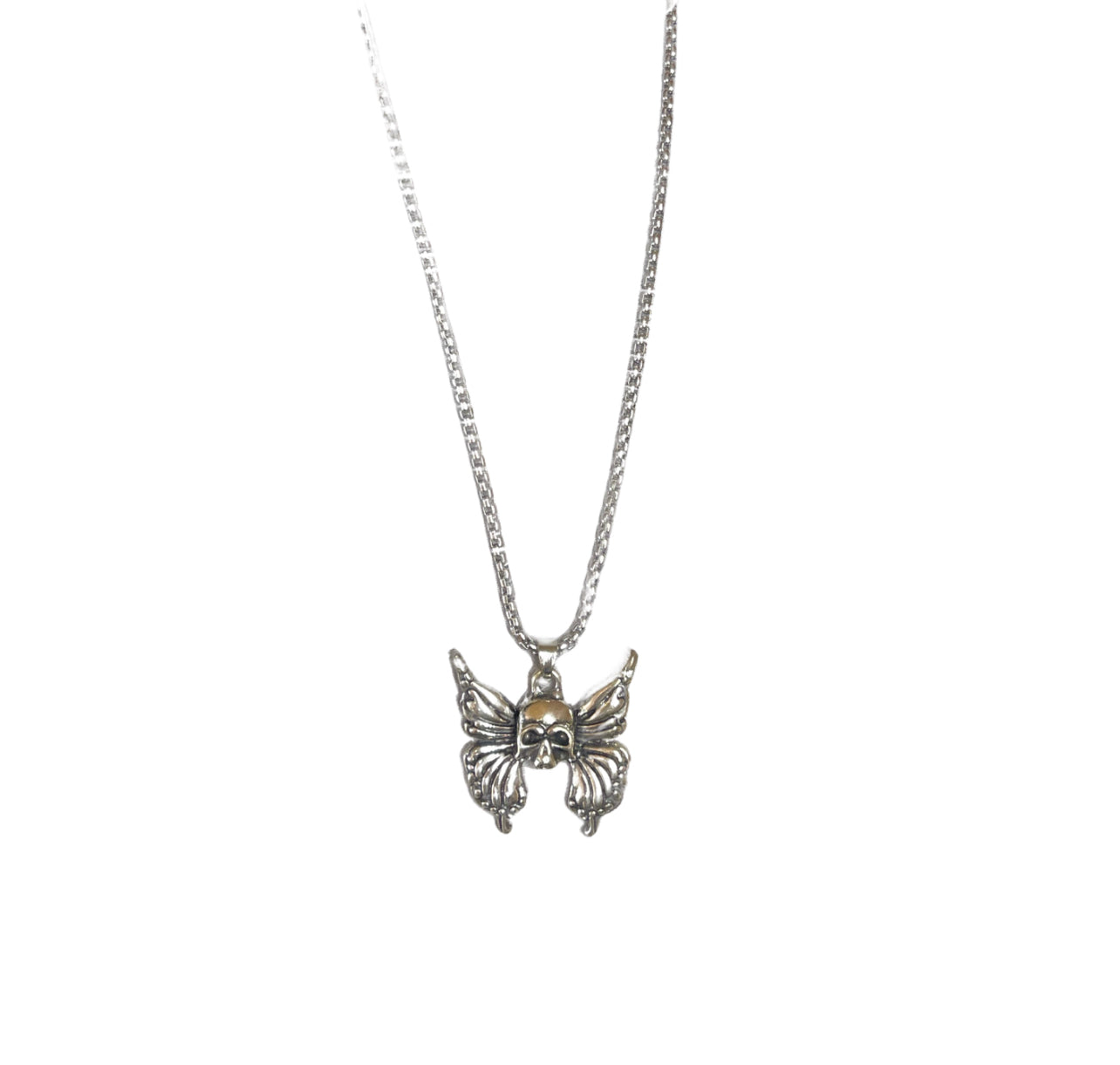 BUTTERFLY SKULL CHAIN