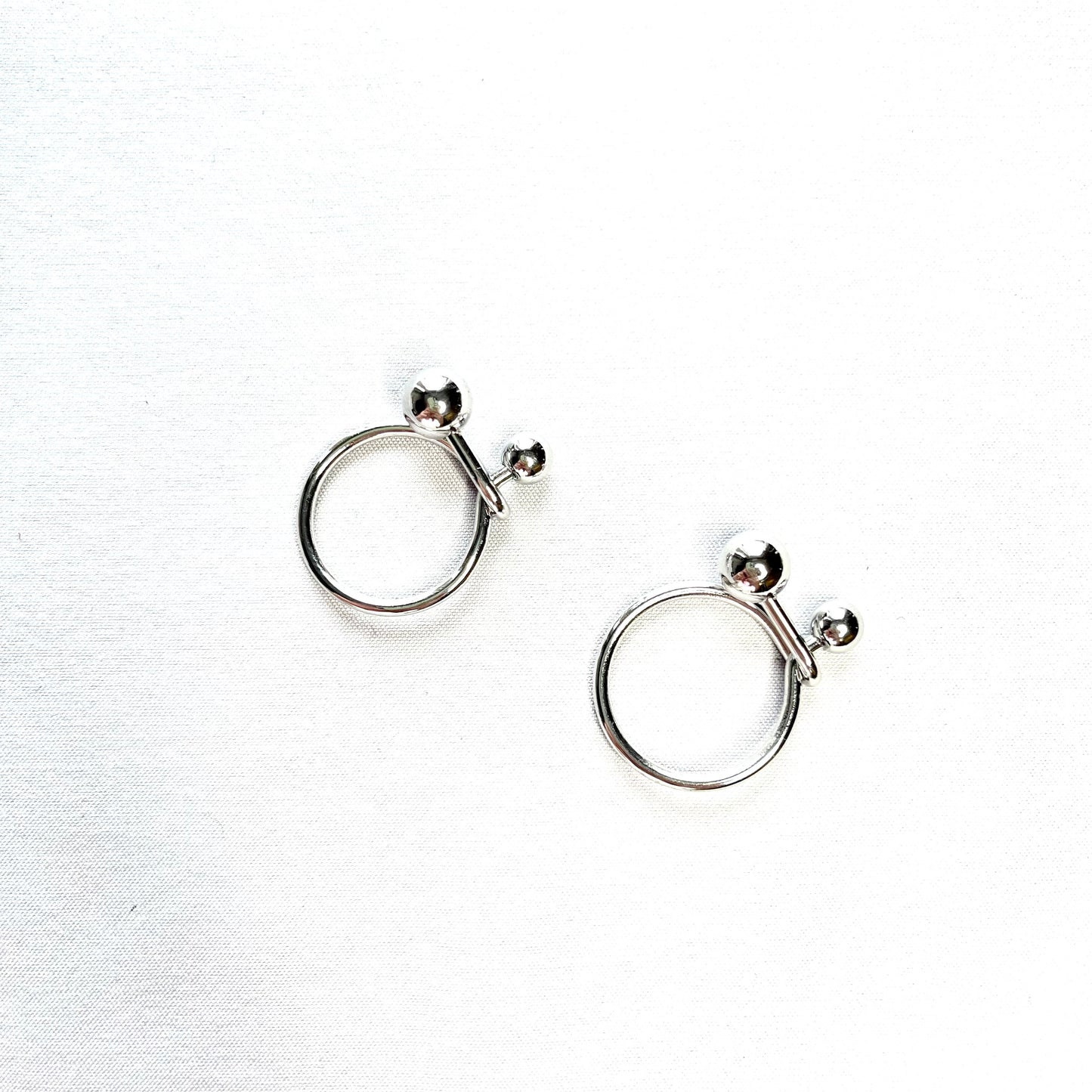 DOUBLE BALL CUFF RING