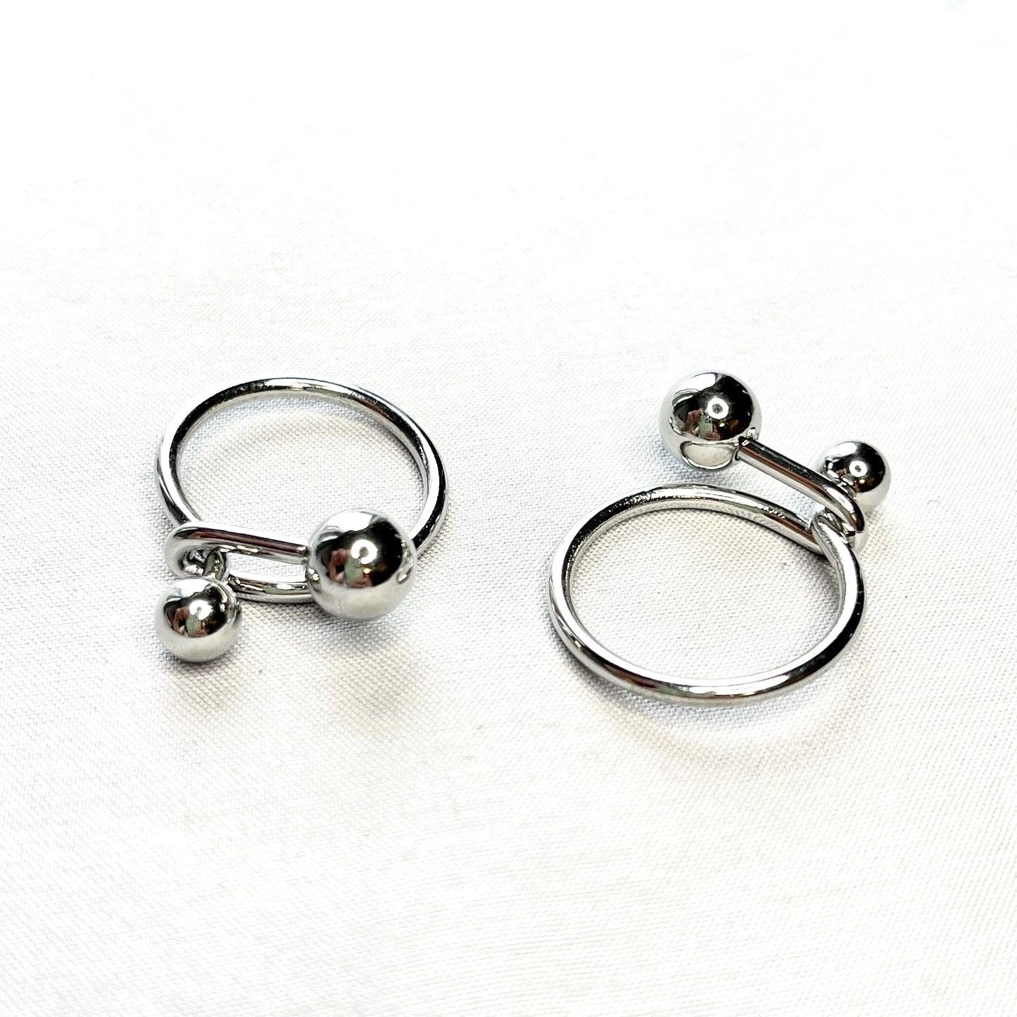 DOUBLE BALL CUFF RING