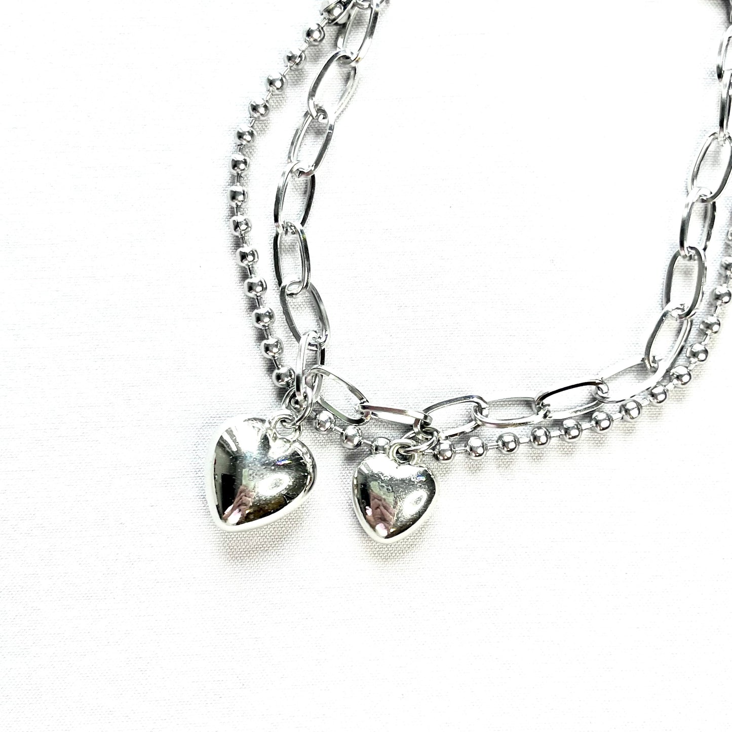 DOUBLE HEART BRACELET