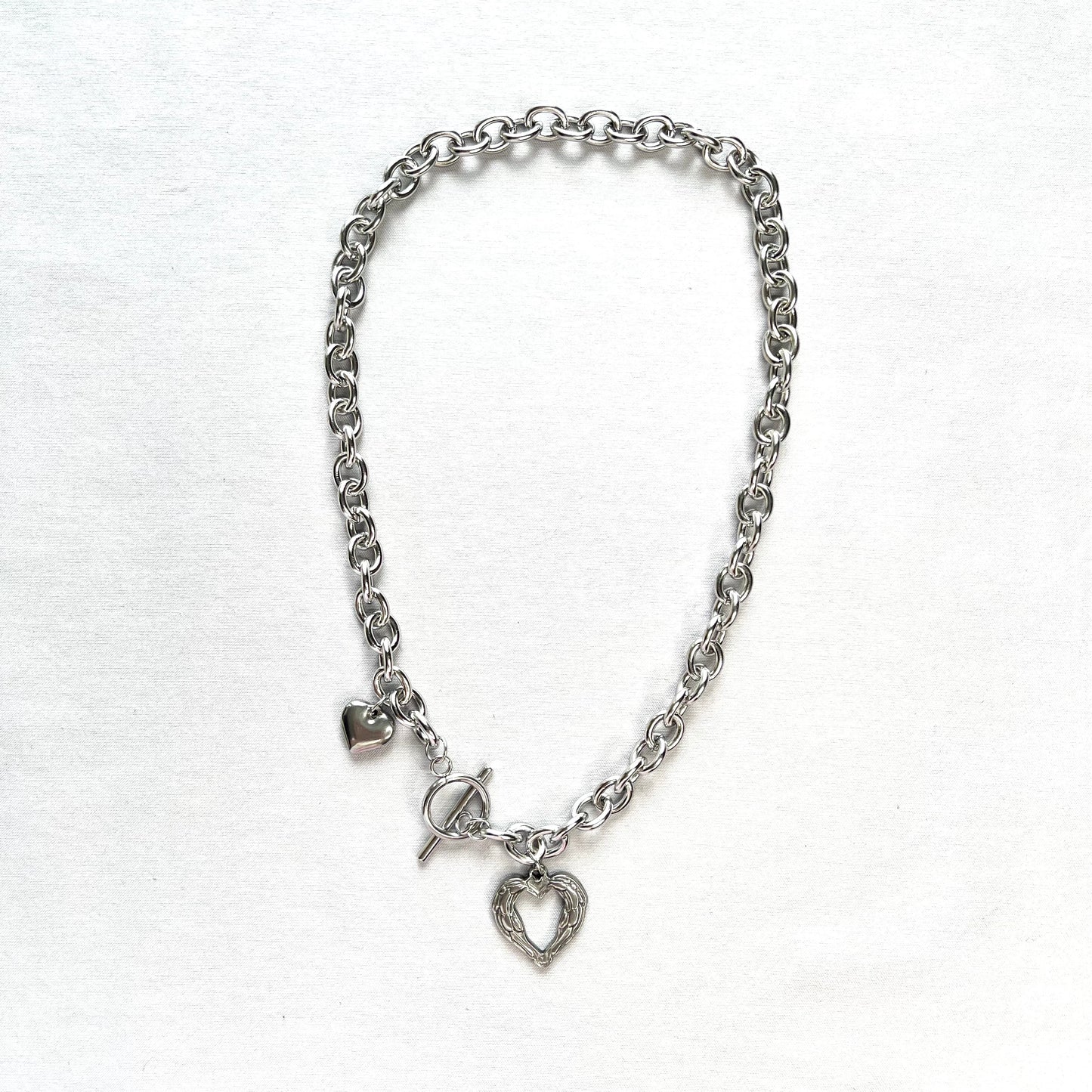 HEART BUCKLE CHAIN